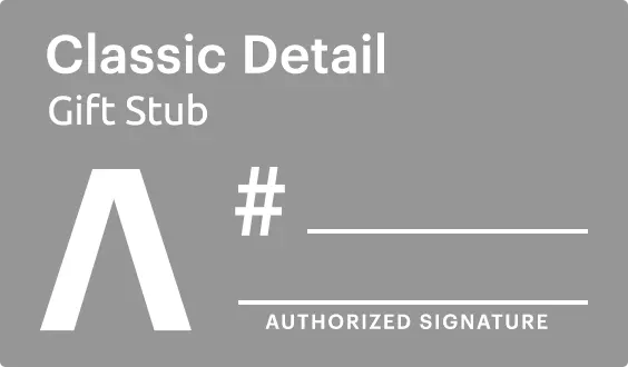 Classic Detail Classic Detail